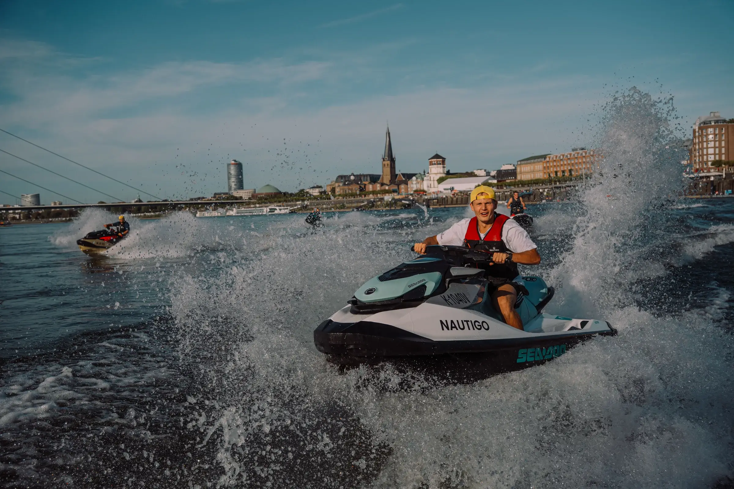 Sea-Doo GTI 130 in Kurvenfahrt