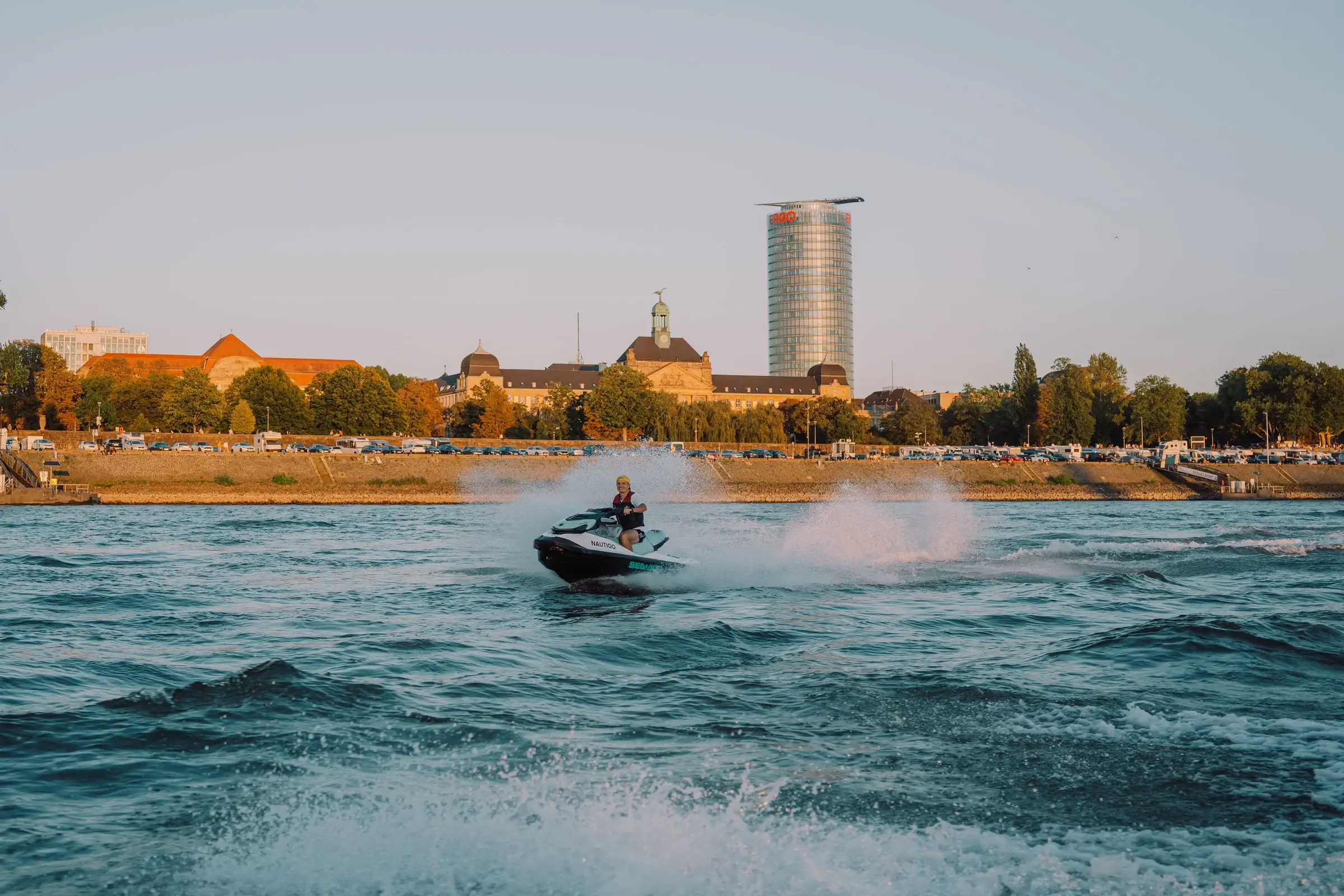 Sea-Doo GTI 130 auf dem Rhein