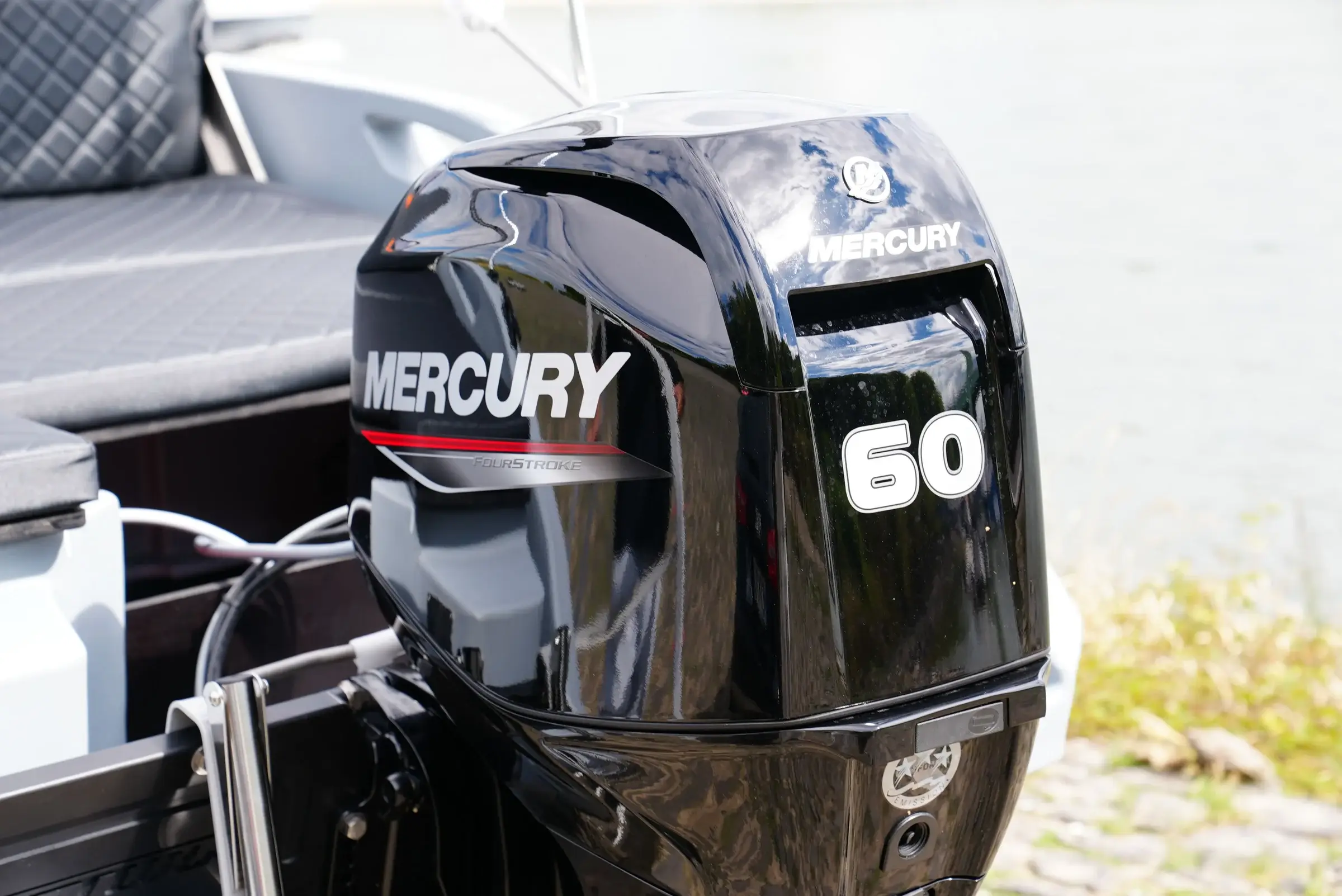 Mercury F60 an der SeaStorm 13s